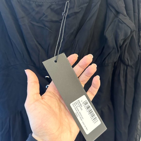 *NEW W/ TAGS* Disturbia: Bonnie Sheer Lace Up Mini Dress (Size US 8/UK 14) - Picture 8 of 10